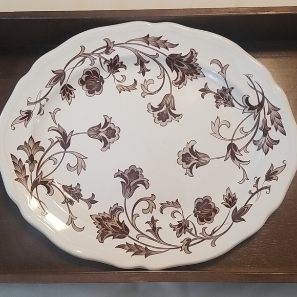 J & G Meakin Other - Vintage Ironstone Windsong Transferware Platter